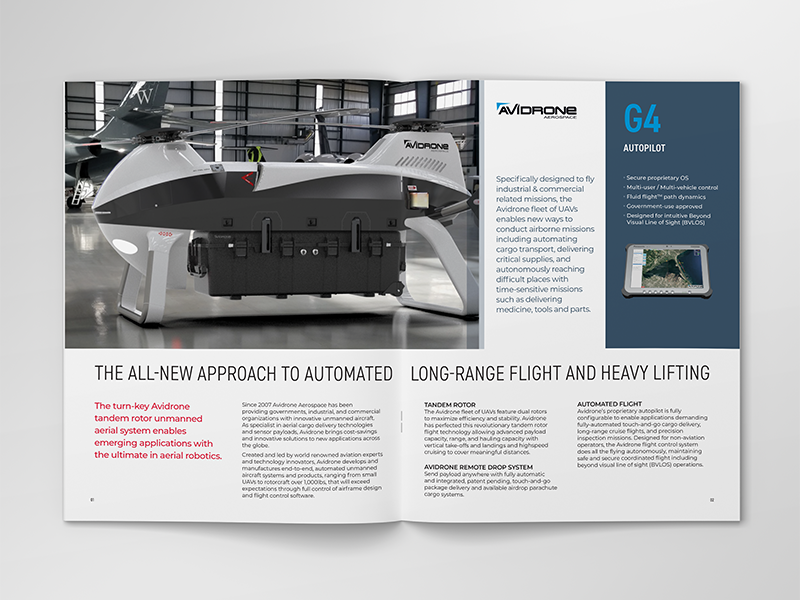 avidrone corporate brochure