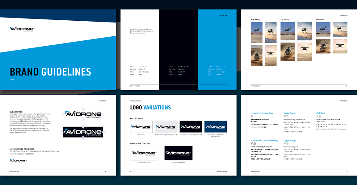 avirdone aerospace brand guidelines