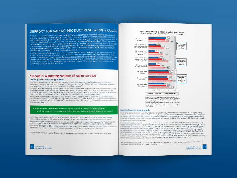 international tobacco control (itc) policy evaluation project health canada report inside spread