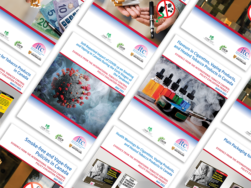 international tobacco control (itc) policy evaluation project suap reports