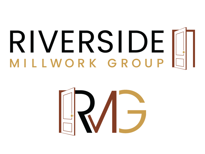 riverside millwork group logo and rmg logo variation